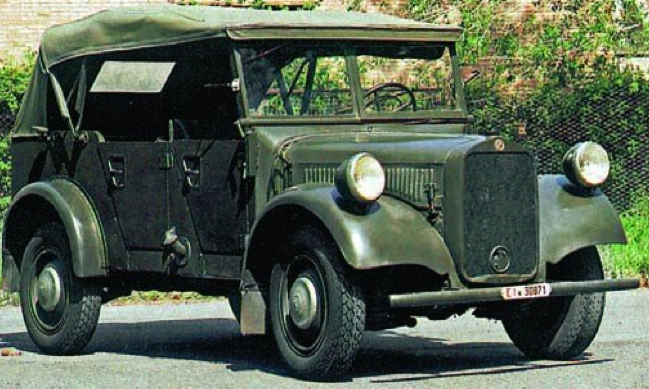 Внедорожник Мersedes-Benz G-5 (W-152) – военная версия (Kübelwagen)