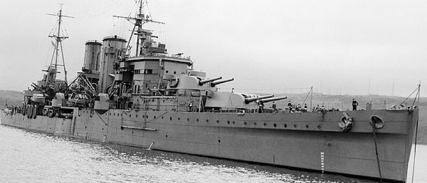 Тяжелый крейсер «Exeter»