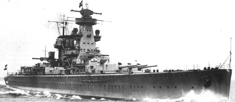 Тяжелый крейсер «Admiral Scheer»