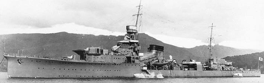 Легкий крейсер «Yubari»