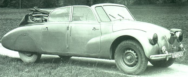 Кабриолет Tatra 87