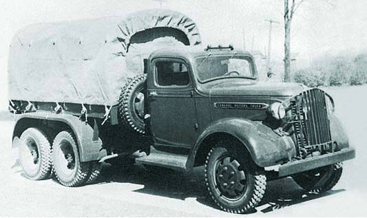 Бортовой грузовик GMC Т-16 (4929)