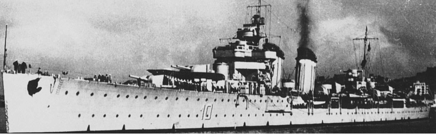 Легкий крейсер «Almirante Cervera»