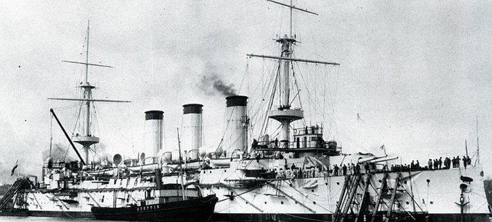 Броненосный крейсер «Yakumo»