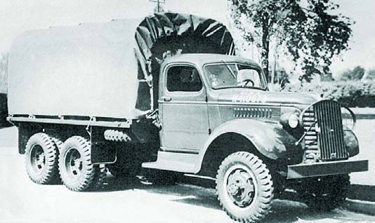 Бортовой грузовик GMC ACK WX-353