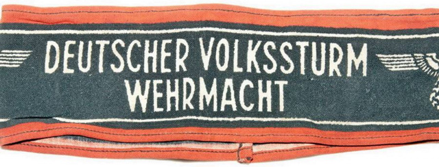 Нарукавные повязки фольксштурма (Deutsher volkssturm wehrmacht)