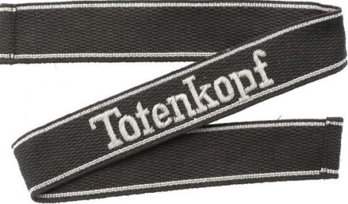 Нарукавная офицерская лента танковой дивизии CC «Totenkopf».