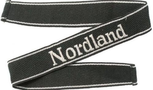Нарукавная офицерская лента 11-й панцегренадерской дивизии СС «Нордланд». 