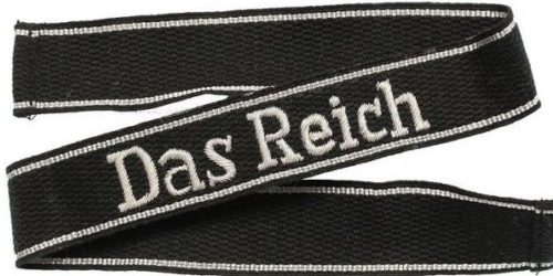 Нарукавная офицерская лента 2 танковой дивизии СС «Das Reich».