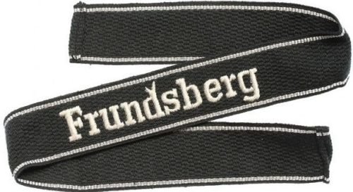 Нарукавная офицерская лента дивизии СС «Frundsberg».
