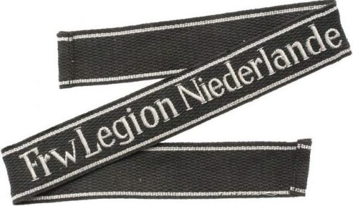 Нарукавная офицерская лента добровольческого легиона «Нидерланды».