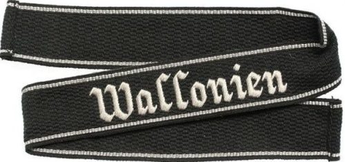 Нарукавная солдатская лента 28 добровольческой танково-гренадерской бригады СС «Валлония».