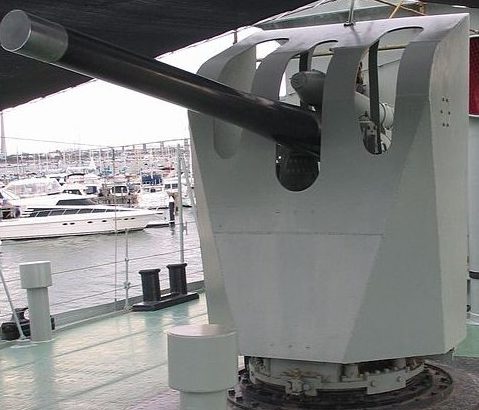 Корабельное орудие 4"/40 QF Мk-XIX