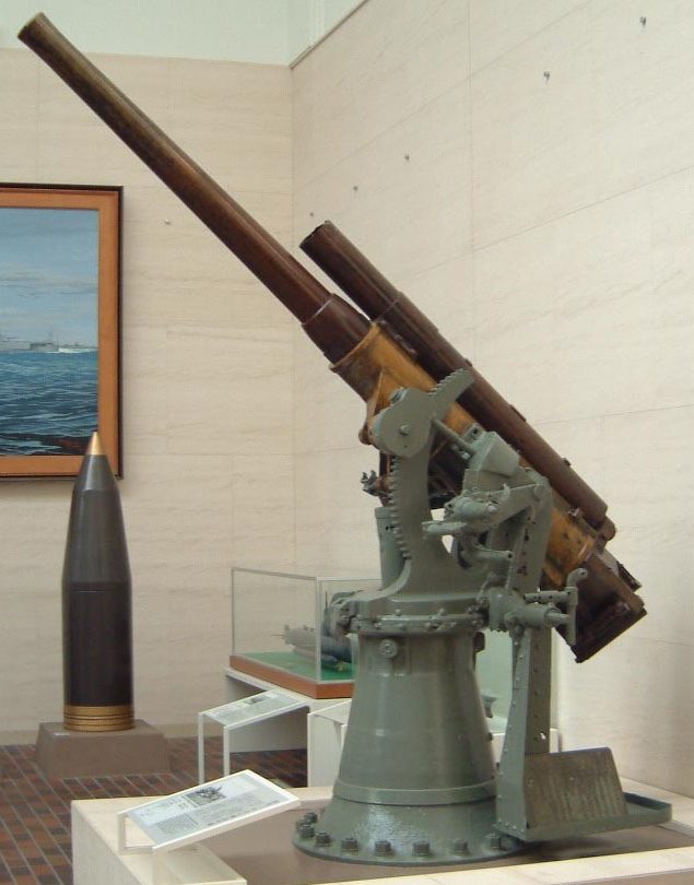 корабельное зенитное орудие Туре 3 80-mm