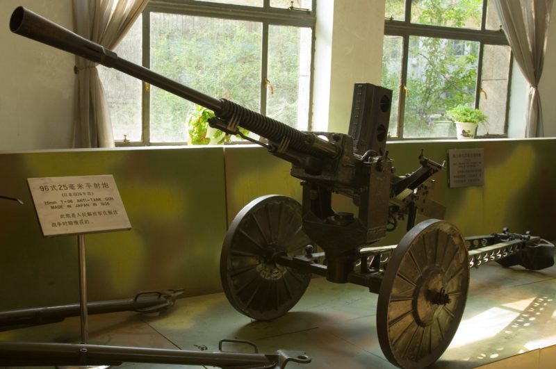 Зенитное орудие Type 96 25-mm в различном исполнении