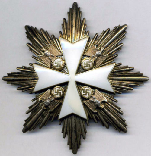 Аверс звезды к Большому Кресту Ордена немецкого Орла