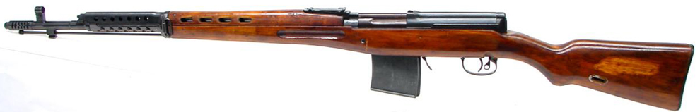 Самозарядная винтовка Токарева СВТ-40