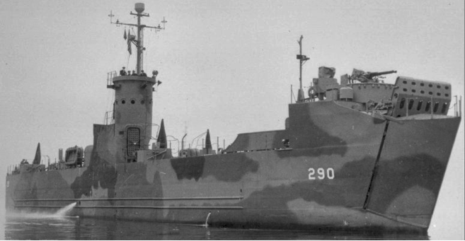 Танкодесантный корабль «LSM-290»