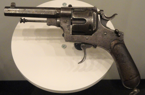 Револьвер «М-1889» солдатская модель со складным спусковым крючком