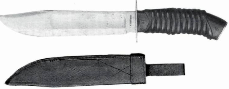Нож армейский канадского типа