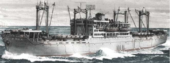 Рисунок десантного корабля «Mayasan Maru»