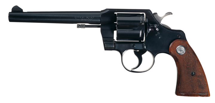 Револьвер Colt Official Police со стволом 153 мм