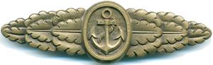 Аверс знака «Морской боевой».