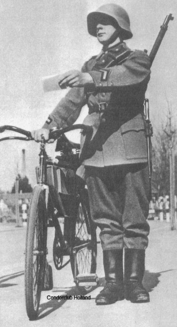 Швейцарский солдат времен Второй мировой войны