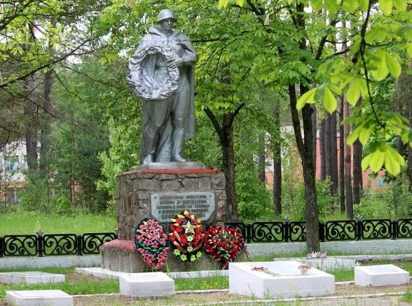 д. Кабище Городокского р-на. Братское кладбище
