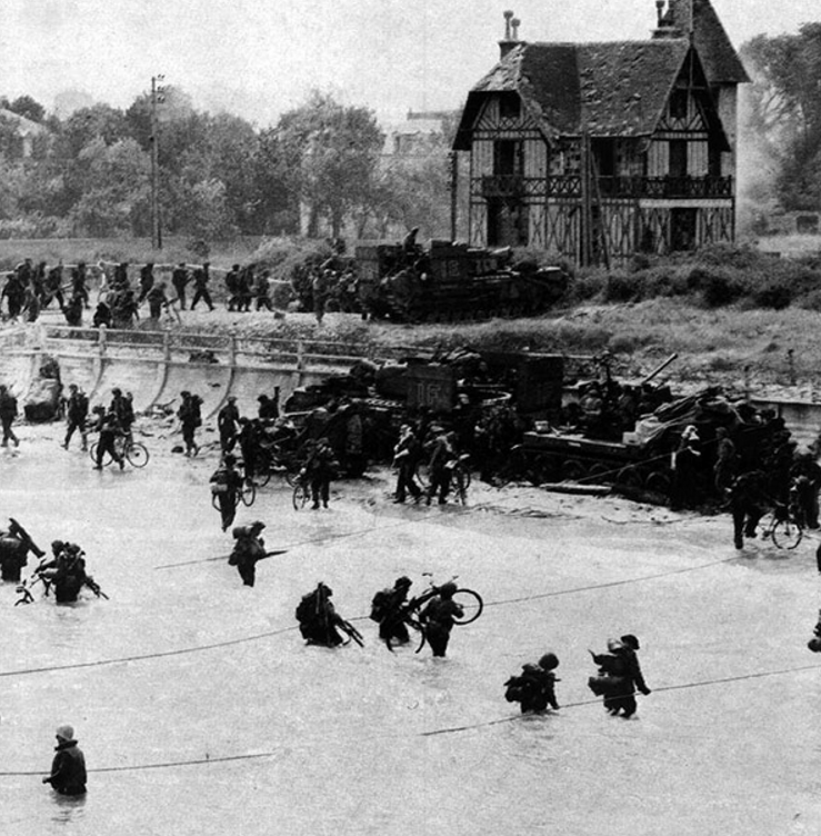 Высадка десанта в Нормандии. 1944 г.