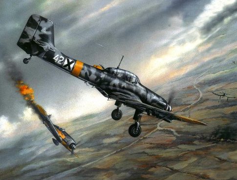 Chernev Marii. Пикирующий бомбардировщик Ju-87D-5