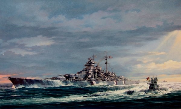 Chernev Marii. Линкор «Bismarck».
