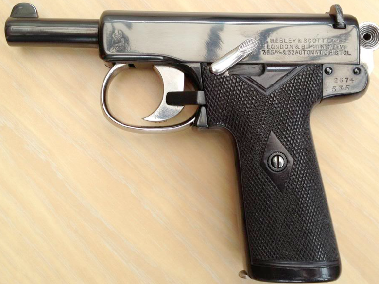 Пистолет Webley & Scott Model 1905