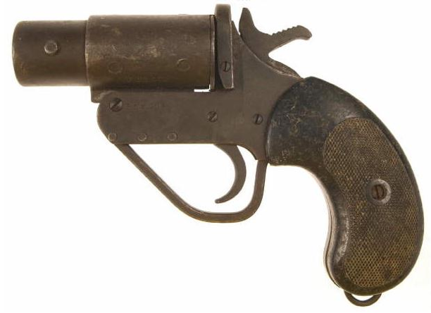 Сигнальный пистолет Webley & Scott №1 Mk-V классический вариант