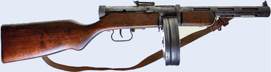 Пистолет-пулемет ППД-40
