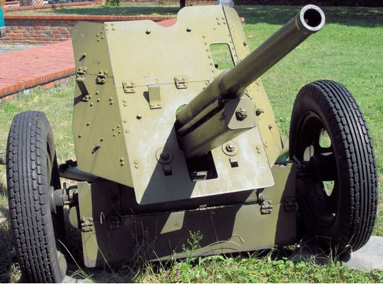 Противотанковая 45-мм пушка образца 1942 г. (М-42)