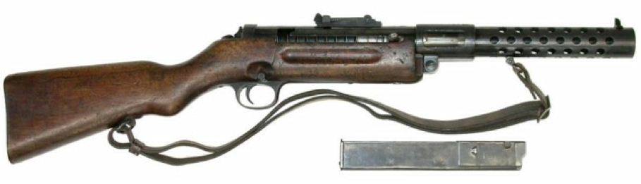 Пистолет-пулемет Schmeisser MP-28.II с магазином на 20 патронов