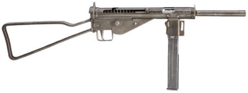 Пистолет-пулемет MP-3008 с прикладом скелетной конструкции