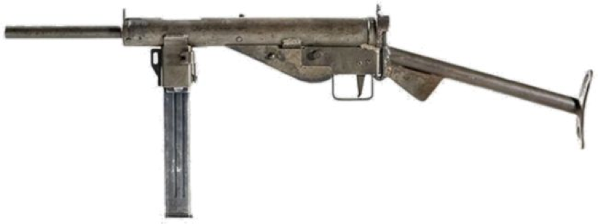 Пистолет-пулемет MP-3008 с трубчатым прикладом