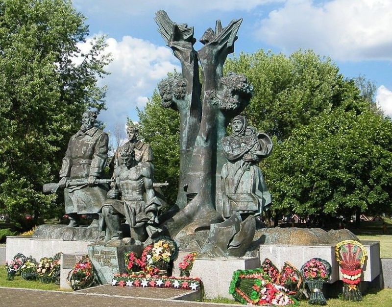 г. Пинск. Мемориал партизанам белорусского Полесья.