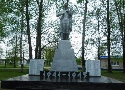 д. Лешница Березинского р-на. Памятник погибшим землякам