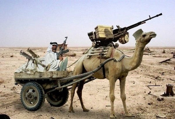 Современная боевая колесница моджахедов
