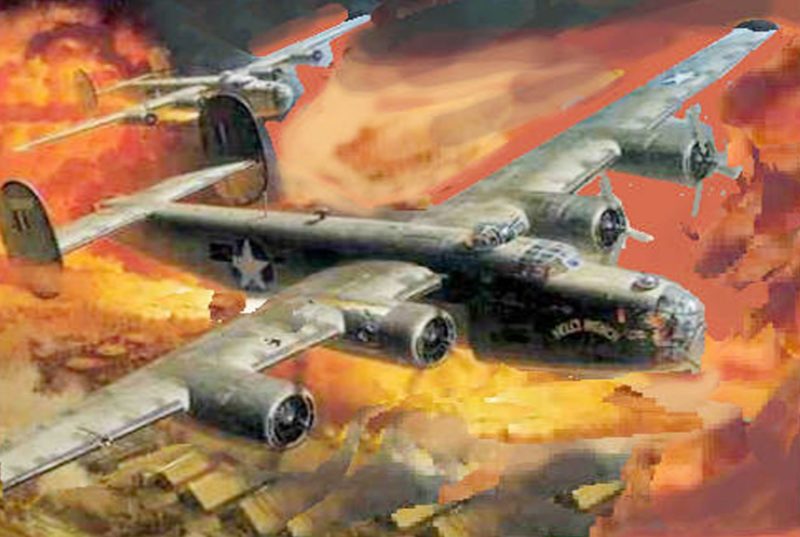 Бомбардировщики союзников над Дрезденом