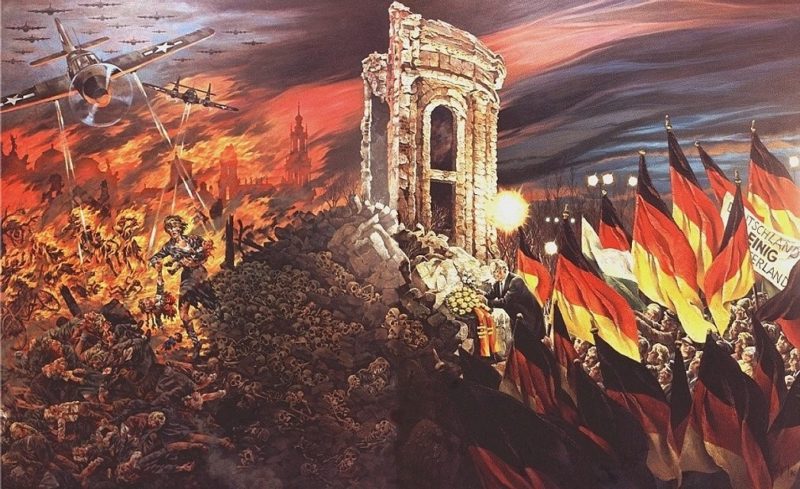 Картина Герберта Смагона. Дрезден 1945-1989