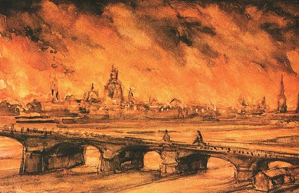 Огненный шторм в Дрездене