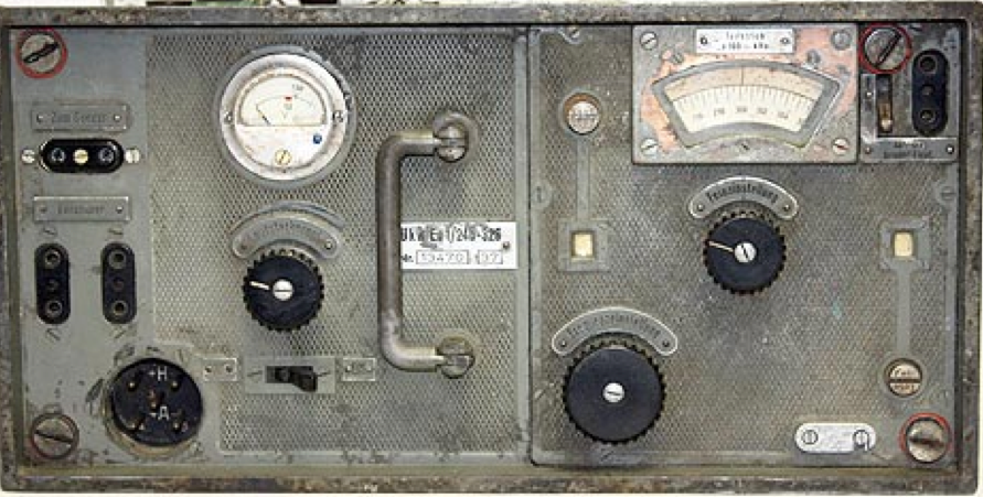 Приемник Ukw.E.c1. из комплекта танковой радиостанции Fu-6 SE 20 U (Fu-6)