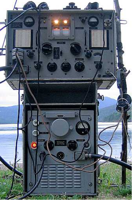 Корабельная радиостанция Ha-5k-39b с блоком питания