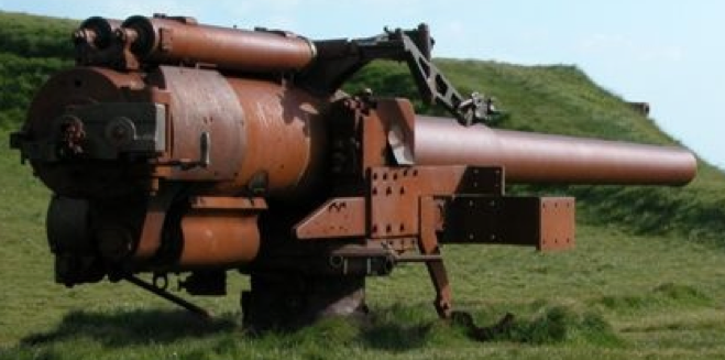 Береговое орудие Canon de 138 mm Modèle 1910