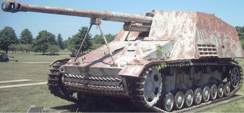 Противотанковая САУ 8.8-cm PaK 43/1 auf PzKpfw-IV (Nashorn)