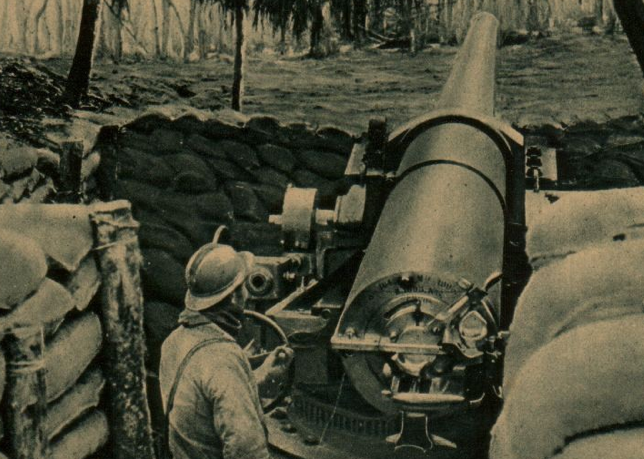 Береговое орудие Canon de 164 mm Modèle 1893